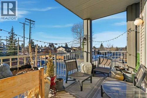 203, 11170 30 Street Sw, Calgary, AB - Outdoor With Deck Patio Veranda With Exterior