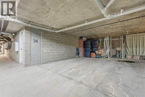 203, 11170 30 Street Sw, Calgary, AB - Indoor Photo Showing Garage
