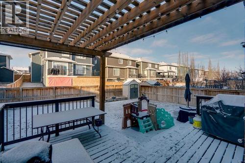 136 Viewpointe Terrace, Chestermere, AB - Outdoor With Deck Patio Veranda