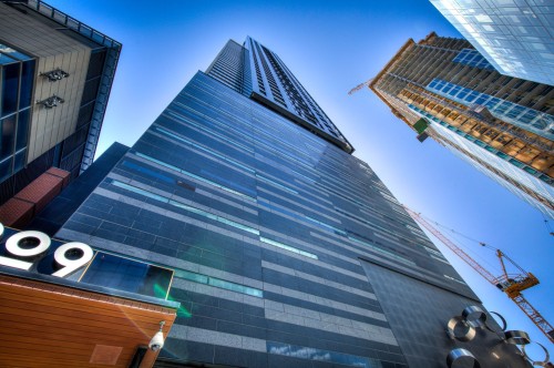 Entry - 1706-1288 Av. Des Canadiens-De-Montréal, Montréal (Ville-Marie), QC - Outdoor