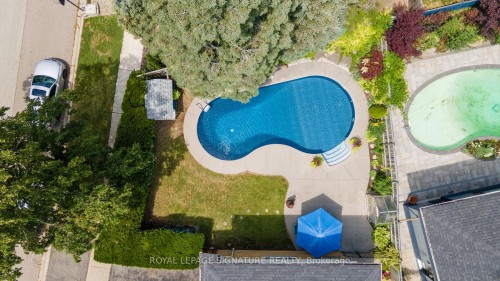 1469 Hillgrove Road, Mississauga, ON - Outdoor With In Ground Pool