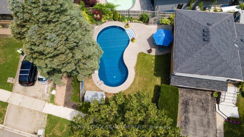 1469 Hillgrove Road, Mississauga, ON - Outdoor With In Ground Pool