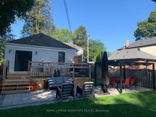 205 Prince Edward Drive S, Toronto, ON - Outdoor With Deck Patio Veranda