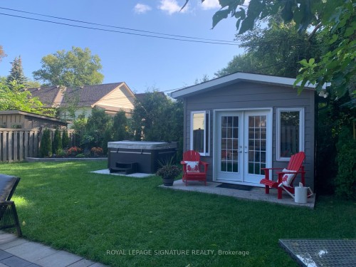 205 Prince Edward Drive S, Toronto, ON - Outdoor With Backyard