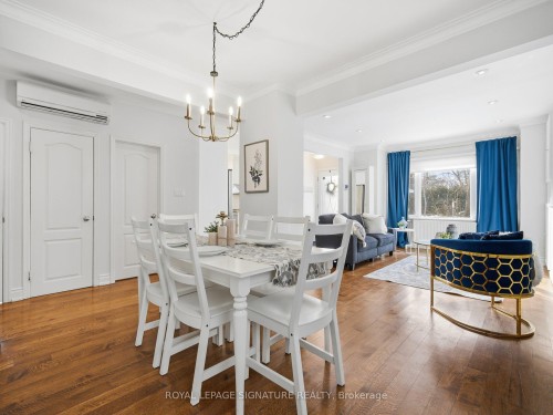 205 Prince Edward Drive S, Toronto, ON - Indoor Photo Showing Dining Room