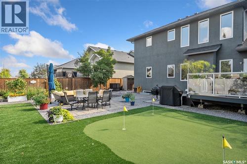 210 Clubhouse Boulevard, Warman, SK - Outdoor With Deck Patio Veranda