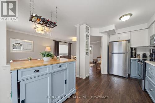 8 Shipley -kitchen is perfect for entertaining - 8 Shipley Avenue, Clarington, ON - Indoor Photo Showing Kitchen