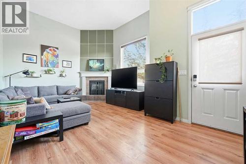 23, 1225 Railway Avenue, Canmore, AB - Indoor Photo Showing Other Room With Fireplace