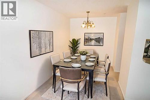 2106, 20 Harvest Rose Park Ne, Calgary, AB - Indoor Photo Showing Dining Room