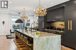 SHOWSTOPPER CHEF'S KITCHEN INCLUDES LA CORNUE RANGE, FULL SET OF SUBZERO FRIDGES AND FREEZER DRAWERS AND 2 DISHWASHERS - 