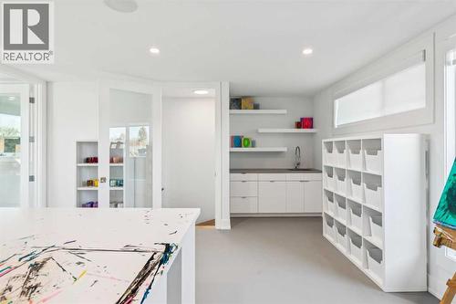 SINK FOR CLEAN UP OR WET BAR - 3813 1A Street Sw, Calgary, AB - Indoor