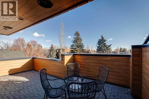 LARGE AND PRIVATE TOP FLOOR TERRACE - 3813 1A Street Sw, Calgary, AB - Outdoor With Deck Patio Veranda With Exterior