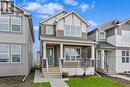 191 Belvedere Crescent Se, Calgary, AB  - Outdoor With Deck Patio Veranda With Facade 