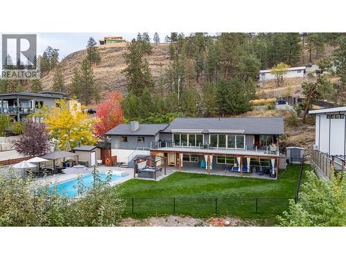 3005 Juniper Drive, Penticton, BC - Outdoor With In Ground Pool With Deck Patio Veranda