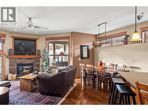 5050 Snowbird Way Unit# 306, Big White, BC - Indoor With Fireplace