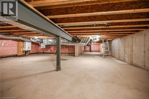 Tankless water heater and C/A - 45B Howard Street, Hagersville, ON - Indoor Photo Showing Basement