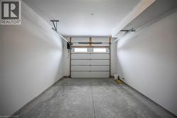 Insulated garage with garage door opener. - 