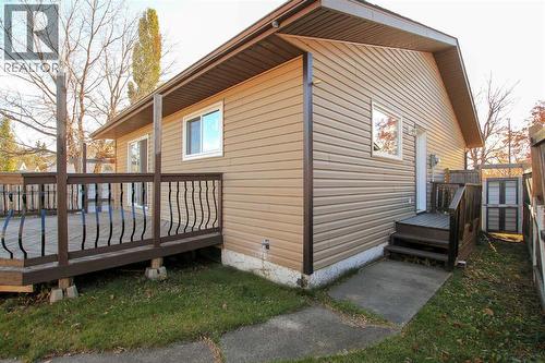 Side Entry - 69 Erickson Drive, Red Deer, AB - Outdoor With Deck Patio Veranda With Exterior