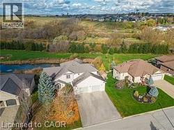 Aerial view of residential area - 