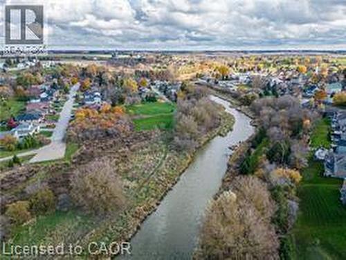 Aerial view of property's location featuring a large body of water - 158 River Run Road, Drayton, ON - Outdoor With View