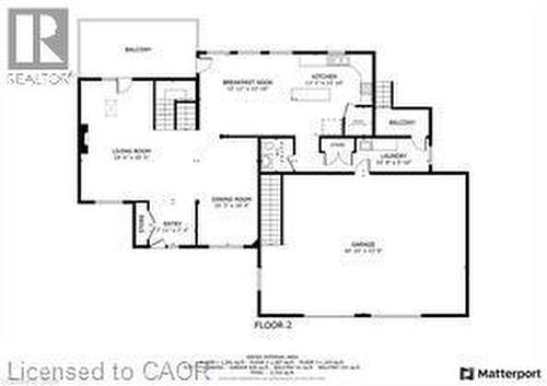 View of room layout - 158 River Run Road, Drayton, ON - Other