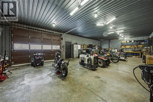 5328 Mandaumin Road, Plympton-Wyoming, ON - Indoor Photo Showing Garage