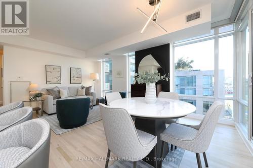 611 - 1 Bedford Road, Toronto, ON - Indoor Photo Showing Dining Room