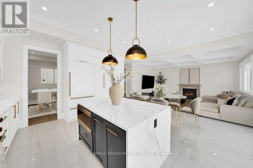 104 Greville Street, Vaughan, ON - Indoor With Fireplace