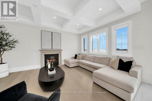 104 Greville Street, Vaughan, ON - Indoor Photo Showing Living Room With Fireplace