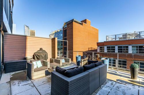 Patio - 704-90 Rue Prince, Montréal (Ville-Marie), QC - Outdoor With Exterior