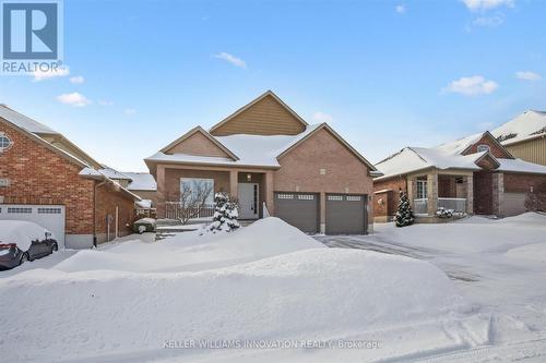 495 Alan Crescent, Woodstock, ON - Outdoor With Facade