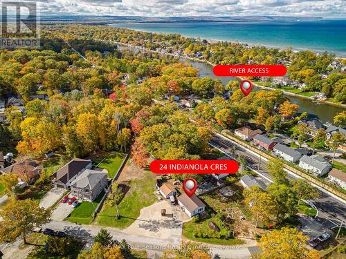 24 Indianola Crescent, Wasaga Beach, ON - Outdoor With Body Of Water With View