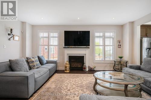29 Provost Trail, Brampton, ON - Indoor Photo Showing Living Room With Fireplace