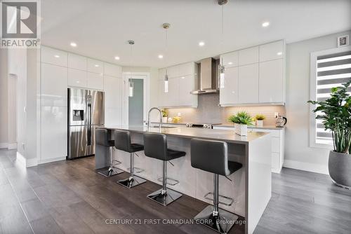 16 Foxborough Place, Thames Centre (Thorndale), ON - Indoor Photo Showing Kitchen With Upgraded Kitchen