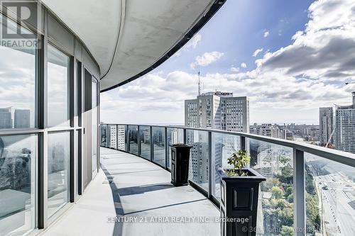 2203 - 60 Absolute Avenue, Mississauga, ON - Outdoor With Balcony With View With Exterior