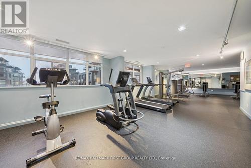 406 - 1600 Charles Street, Whitby, ON - Indoor Photo Showing Gym Room