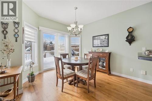 495 Alan Crescent, Woodstock, ON - Indoor Photo Showing Dining Room
