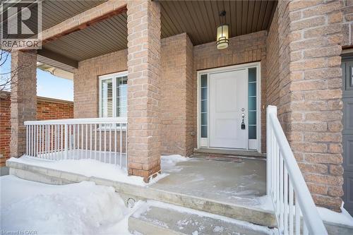 495 Alan Crescent, Woodstock, ON - Outdoor With Deck Patio Veranda With Exterior