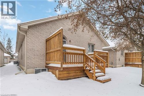 54 Glenwood Drive Unit# 15, Brantford, ON - Outdoor With Deck Patio Veranda With Exterior