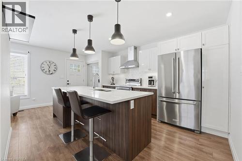 30 Allanton Boulevard, Brantford, ON - Indoor Photo Showing Kitchen With Upgraded Kitchen