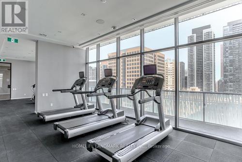2305 - 50 Charles Street E, Toronto, ON - Indoor Photo Showing Gym Room