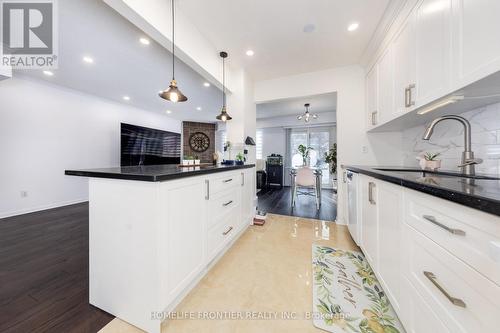 64 Flaming Roseway, Toronto, ON - Indoor Photo Showing Kitchen With Upgraded Kitchen