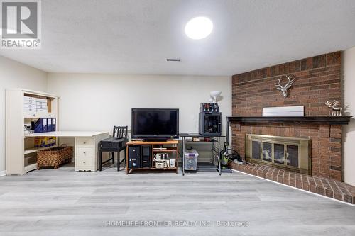 64 Flaming Roseway, Toronto, ON - Indoor With Fireplace