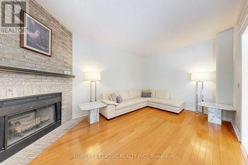 50 Oakhurst Drive, Vaughan, ON - Indoor Photo Showing Living Room With Fireplace