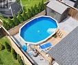 34 Milne Street, New Tecumseth, ON  - Outdoor With Above Ground Pool 