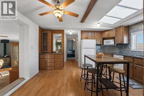 #47, 33009 Range Road 55, Rural Mountain View County, AB - Indoor Photo Showing Kitchen