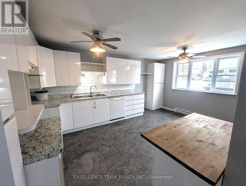 A&B - 2153 Pitt Street, Cornwall, ON - Indoor Photo Showing Kitchen With Double Sink