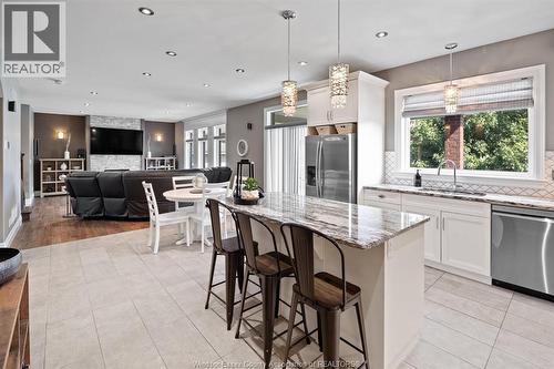 225 Elsworth, Lasalle, ON - Indoor Photo Showing Kitchen With Upgraded Kitchen
