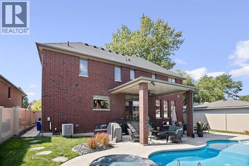 225 Elsworth, Lasalle, ON - Outdoor With In Ground Pool With Deck Patio Veranda With Exterior