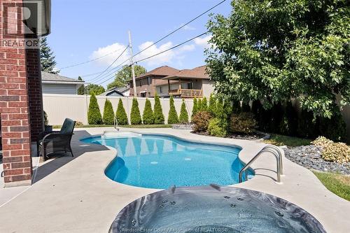 225 Elsworth, Lasalle, ON - Outdoor With In Ground Pool